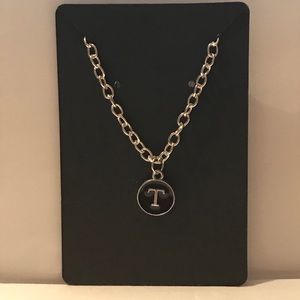 Diamond Bella Initial Fashion Necklace